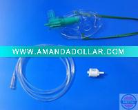 Venturi oxygen mask with two diluters
