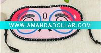 Wholesale cute face funny eye mask