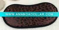 Wholesale Sexy leopard printed satin sleeping eye mask