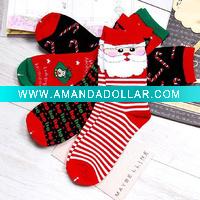 Wholesale 2010 autumn and winter X'mas lovely socks(best for Christmas gift )