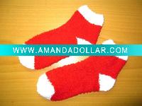 Wholesale Latest trend girl's wamer terry socks(best for Christmas gift )
