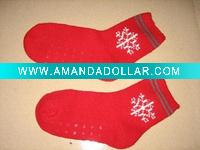Wholesale Christmas gift - soft terry socks