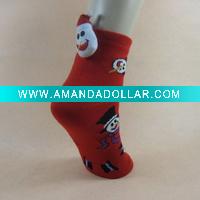 Wholesale S0151 Christmas Santa Socks