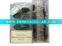 Classic Shower Curtain Hook Set
