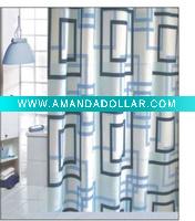 100% Polyester shower curtains