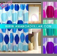 Wholesale 100% Polyester PrintedShower Curtain(Bathroom Product), 100% polyester, Jacquard