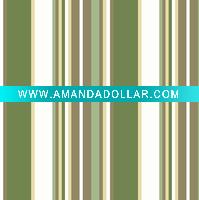 printed stripline polyester shower curtain