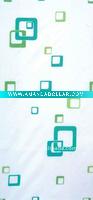 clear PEVA shower curtain