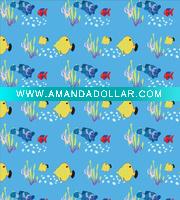 children design polyester shower curtain