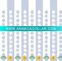 polyester shower curtain ocean design