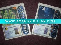 100% polyester printed shower curtain with matching fabric hooks