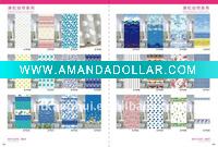 pvc shower curtain