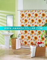 Wholesale vinyl shower curtain, bath curtain, pvc shower curtain