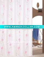 Wholesale 2011 Luxury fancy elegant waterproof shower curtain
