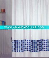 Wholesale hot selling for UK polyester printed waterproof curtain