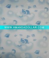 peva printing shower curtain