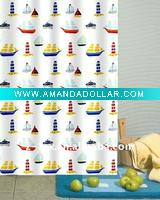 2011 Luxury bath shower curtain