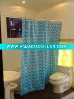 Wholesale Mosainedpvc shower curtain