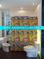 Wholesale europe style pvc shower curtain