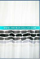 Luxury bright-colored Bath shower curtain