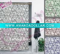 Printed Polyester Shower Curtain Fabric Bath Textile