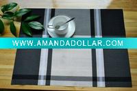 Wholesale hotel products woven pvc placemat