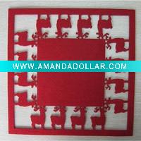 Wholesale Christmas felt placemat