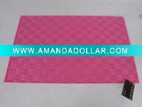 PP braided placemat
