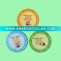cartoon plastic cup placemat
