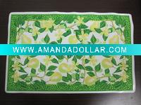 fruit printed pvc placemats