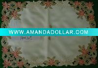 embroidered placemat,