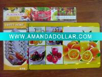Wholesale 3d pp placemat (6+6) / placemat (6+6) / dining mat / pp placemat se