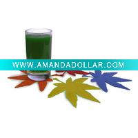 Wholesale Plastic cup coaster and placemat