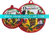 Wholesale souvenir printed cotton placemat sets