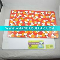 Wholesale 2011 new arrival eva foam placemats with paper printed