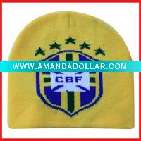 Wholesale cheap knitting acrylic sports hats&beanies