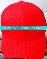 grid-mesh fabric sports caps