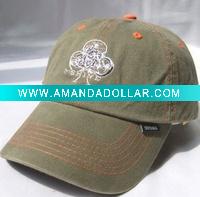 Wholesale washed sport cap;washed sport hat;washed embroidery sport cap