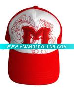 100% cotton/polyester sport cap