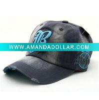 enzyme washed baseball cap
