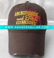 Wholesale washed sport cap;washed sport hat;washed embroidery sport cap