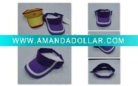 Wholesale 100% cotton Sports Sun Visor cap