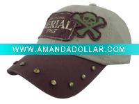 Wholesale Washed cotton hat ( washed sports hat with printed logo )