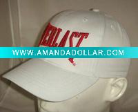 Wholesale White Canvas baseball hat