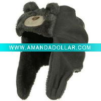 Wholesale Fleece Toddler Bear Hat