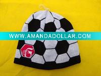 Fan's hat, football hat, team hats, sports beanies