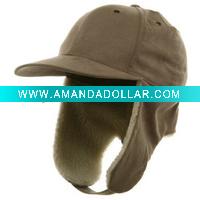 Suede Flap Winter Cap