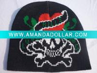 acrylic jacquard hat