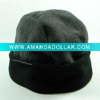 Wholesale micro fleece hat 2 two tone