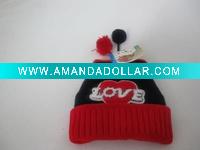 Wholesale 100% Acrylic hat in winter